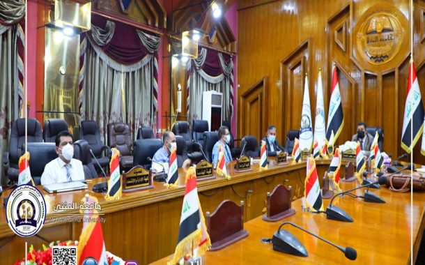 رئيس الجامعة يجتمع بهيئات تحرير المجلات العلمية