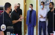 منفذ للقاحات كوفيد ١٩ في جامعة المثنى