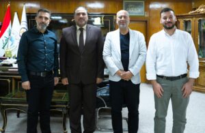 رئيس جامعة المثنى يستقبل عددا من الطلبة اللبنانيين ضمن مبادرة ” ادرس في العراق “